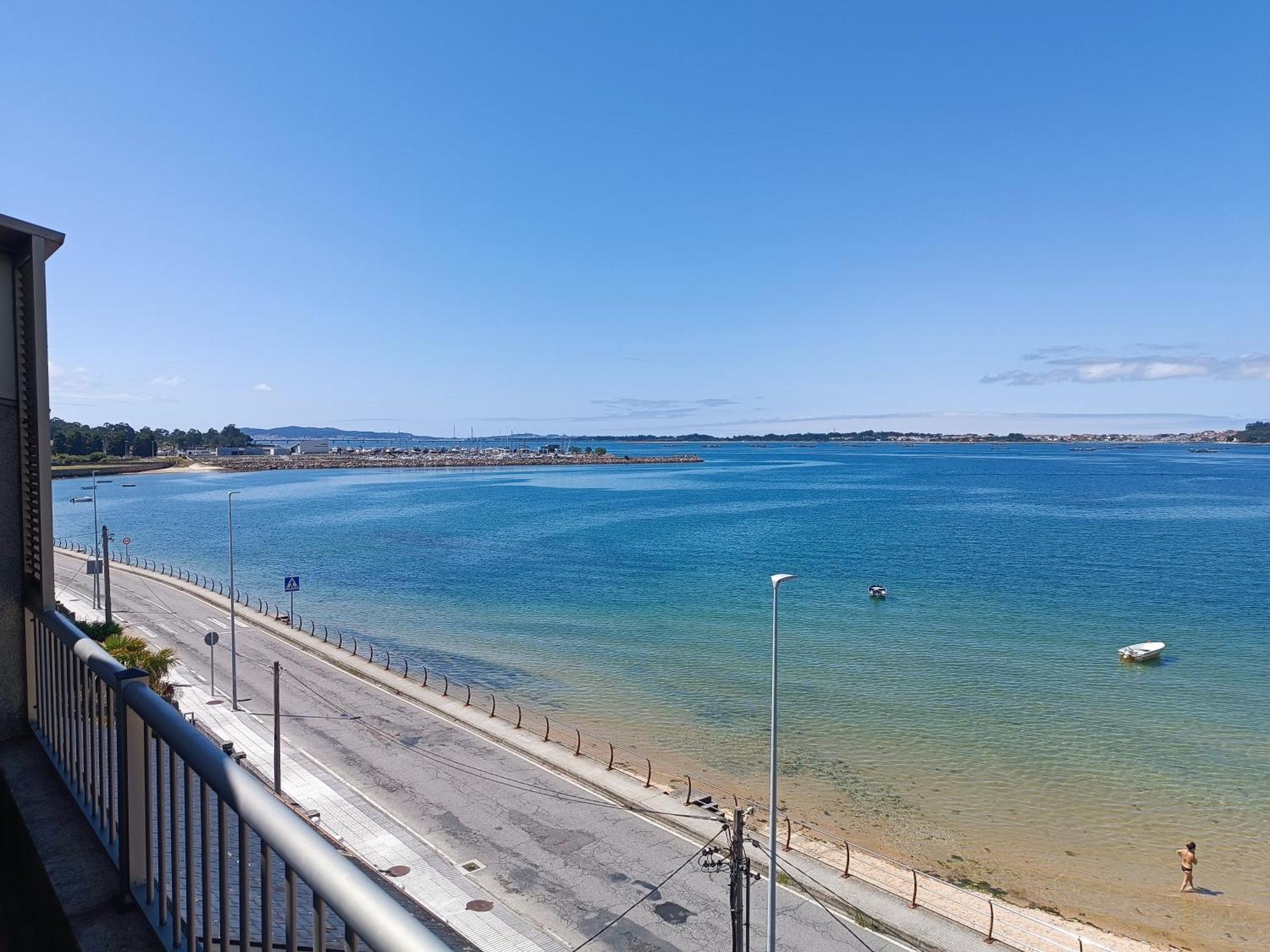 Mirador Mar De Castelao, 1ª Linea De Playa Urbana Apartment Villanueva De Arosa Exterior photo